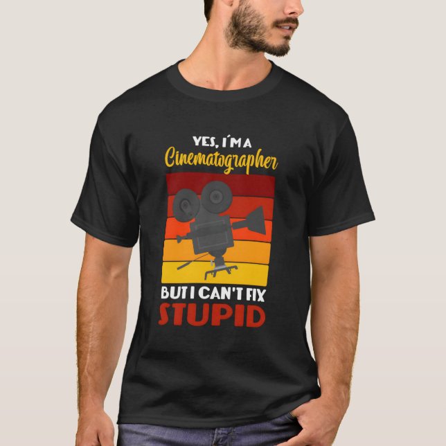 Kinofilmenthusiast T-Shirt (Vorderseite)