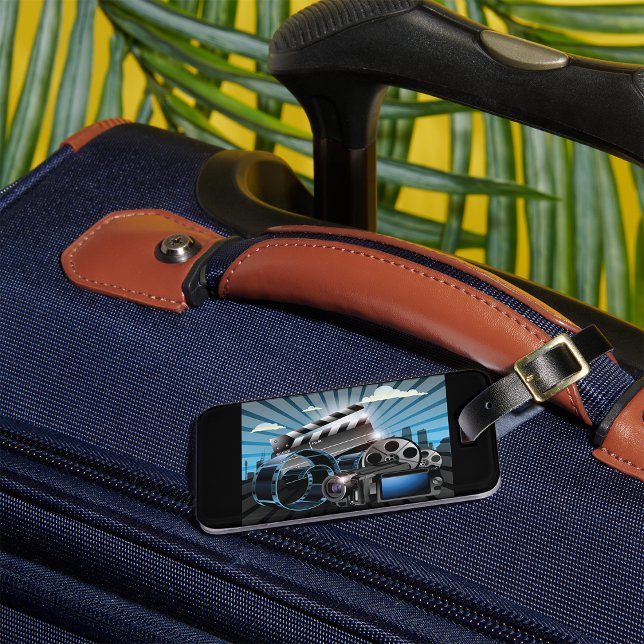 Kinoindustrie Gepäckanhänger (Von Creator hochgeladen)