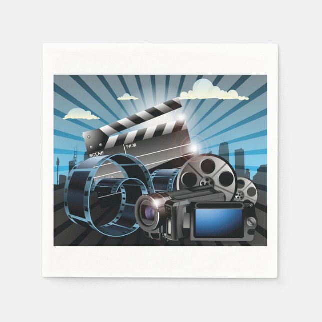 Kinoindustrie Serviette (Vorderseite)