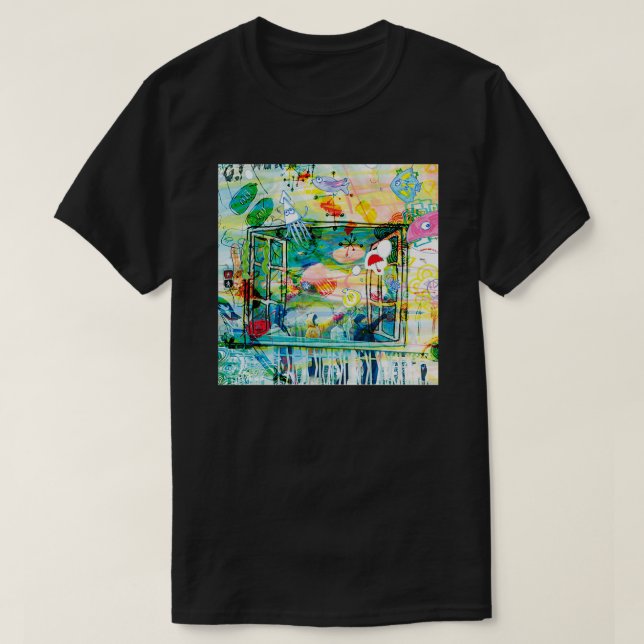 Kinoko Teikoku Fake World Wonderland T-Shirt (Design vorne)