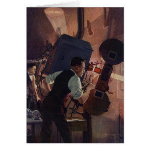 Kinoprojektionist, Vintages Geschäft