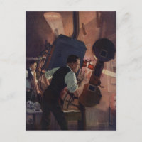 Kinoprojektionist, Vintages Geschäft