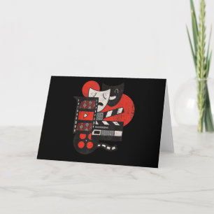 Kinospielerin oder Lover-Geschenk Karte