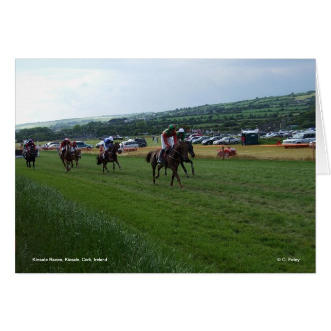 Kinsale Races-Karte (Vorderseite (Horizontal))