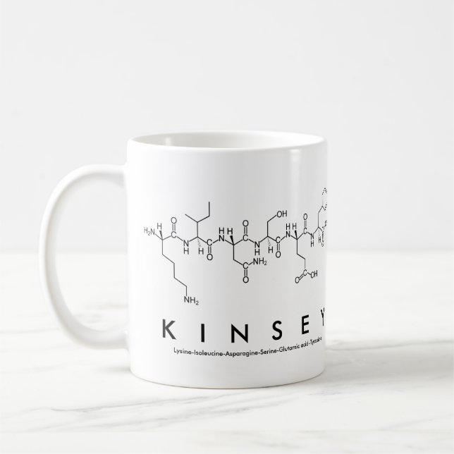 Kinsey Peptidname Tasse (Links)