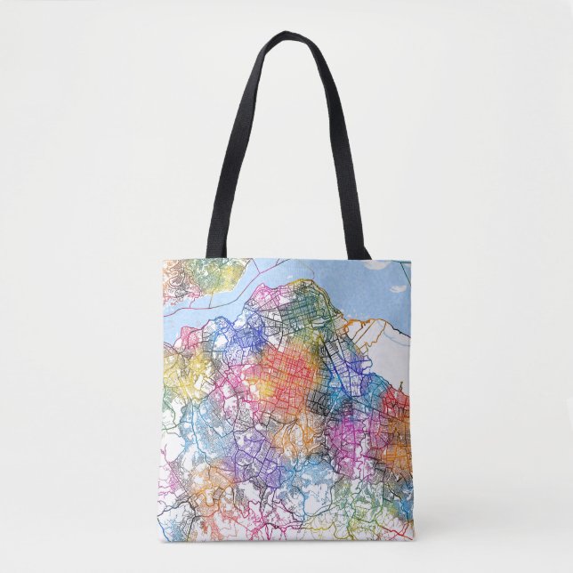 Kinshasa DR Kongo City Map (Vorderseite)