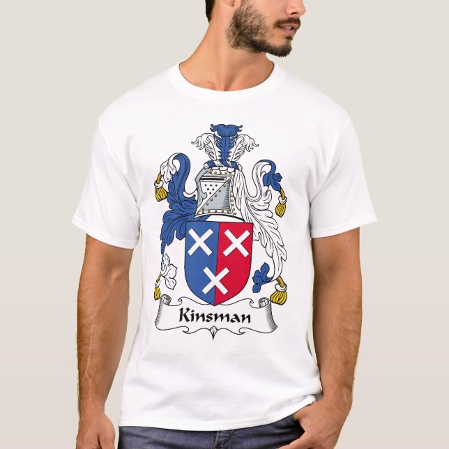 Kinsman-Familienwappen T-Shirt (Vorderseite)