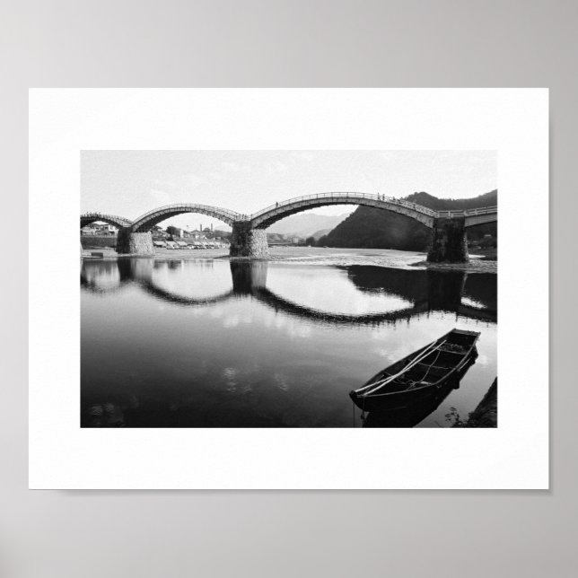 Kintai Bridge: Iwakuni, Japan Poster (Vorne)