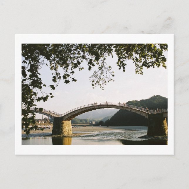 Kintai Bridge, Iwakuni: Japan Postkarte (Vorderseite)