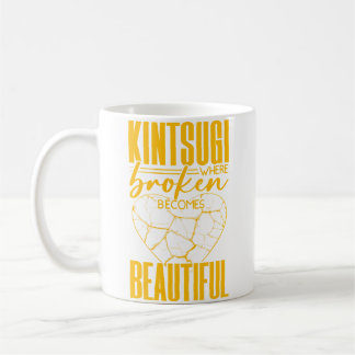 Kintsugi Kintsukuroi Imperfect Japanese Art Potte Kaffeetasse