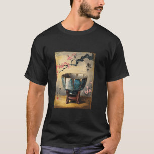 Kintsugi-Reparaturtopf Gold Japanische Kultur Kera T-Shirt