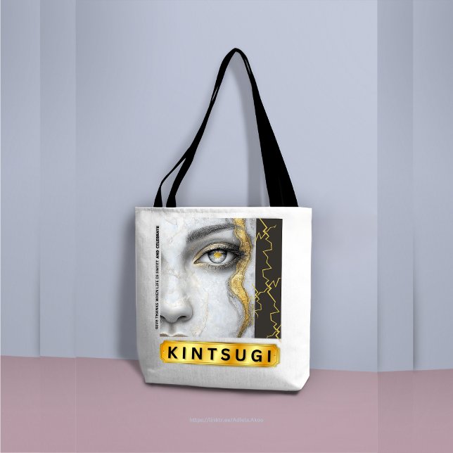 KINTSUGI-TASCHE (KINTSUGI Totes by Poet Adiela Akoo - great gifts reminding you that you are beautifully resilent)