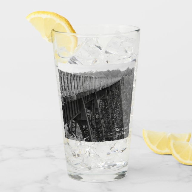 Kinzua Bridge Skywalk Glas (Vorderseite Ice)