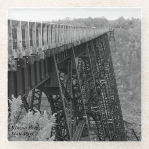 Kinzua Bridge Skywalk Glasuntersetzer