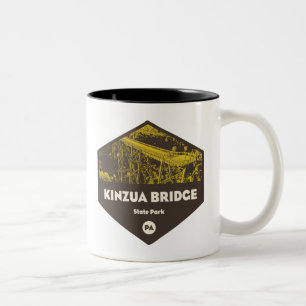 Kinzua Bridge Staat Park Pennsylvania Zweifarbige Tasse