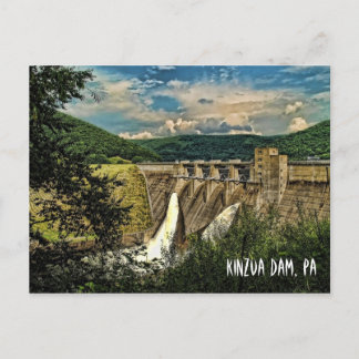 KINZUA DAM, PA POSTKARTE