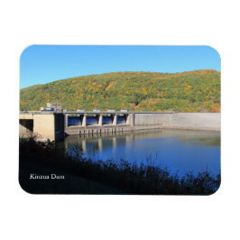 Kinzua Dam Reservoir Colorful Fall Scene Souvenir Magnet