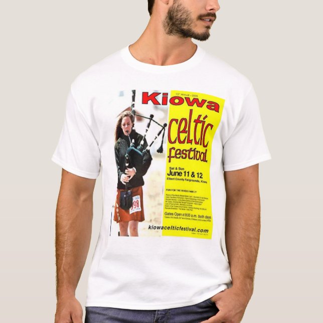 Kiowa Celtic-Festival T-Shirt (Vorderseite)