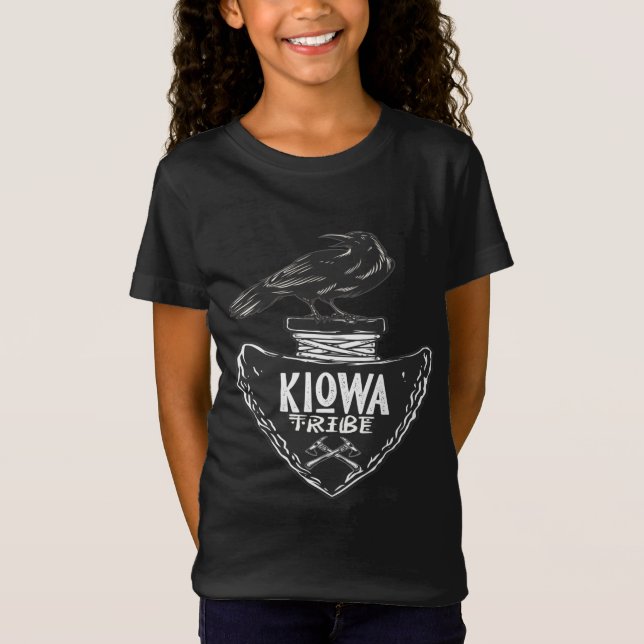 Kiowa-Stamm - Indianerischer Geist T-Shirt (Vorderseite)