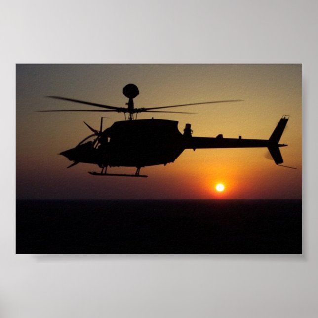 Kiowa zurückkehrende Zuhause Poster (Vorne)