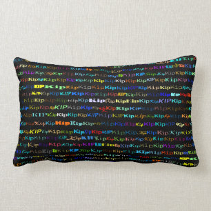 Kip-Text-Entwurfi Lumbar-Kissen Lendenkissen