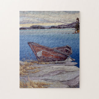 "Kipawa Long Boat" von Charlie Rapsky Puzzle