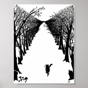 Kipling Katze Poster