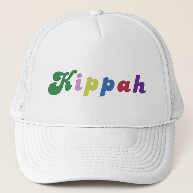 Kippah! Truckerkappe (Vorderseite)