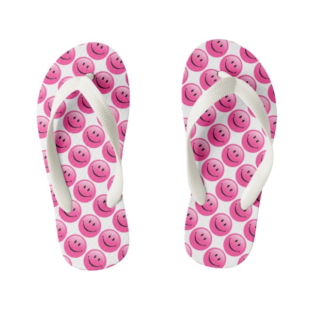 Kippen Flops, Kinder/Rosa Kinderbadesandalen (Fußbett)