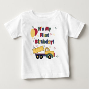 Kipper-erster Geburtstag Baby T-shirt