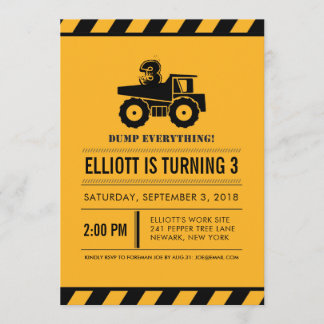 Kipper-Geburtstags-Party lädt ein Einladung