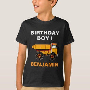 Kipper-LKW-Bau-Geburtstagsfeier T-Shirt