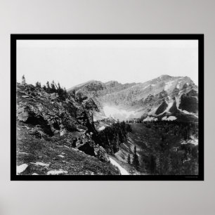Kipps Summit Glacier National Park 1925 Poster