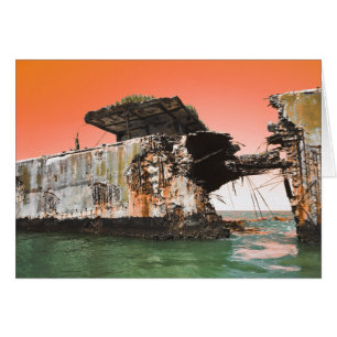 Kiptopeke Strand Beton Schiffe träumen