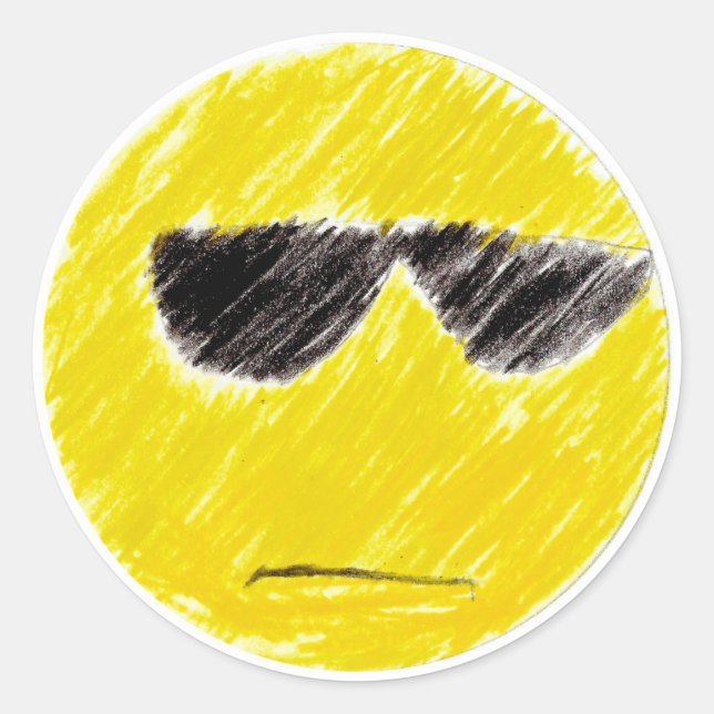 Kira: Round Sticker (Vorderseite)