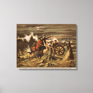 Kiralfy Bros "auf der ganzen Welt" Theater- Leinwanddruck