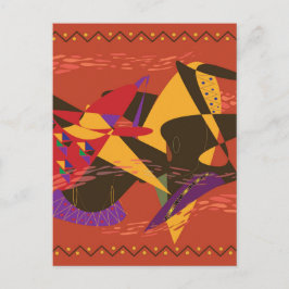 Kirar Melody in Fragments Postkarte