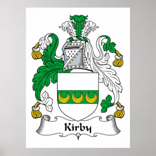 Kirby Familienwappen Poster