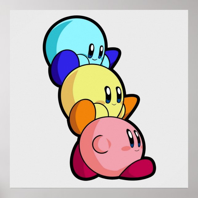 Kirby Stack Poster (Vorne)
