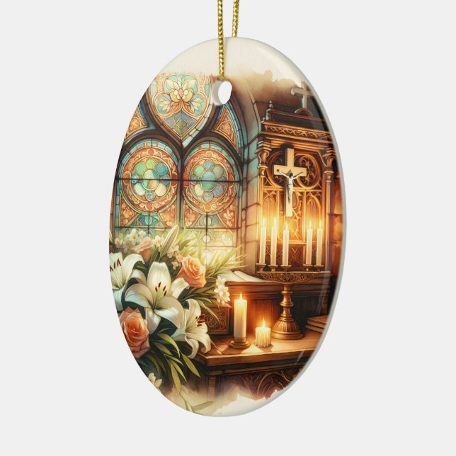 Kirche Altar Personalisierte Ornamente (Links)