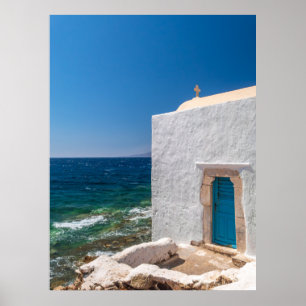 Kirche am Meer Poster