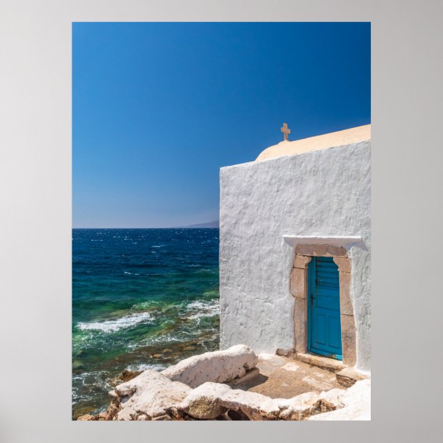 Kirche am Meer Poster (Vorne)