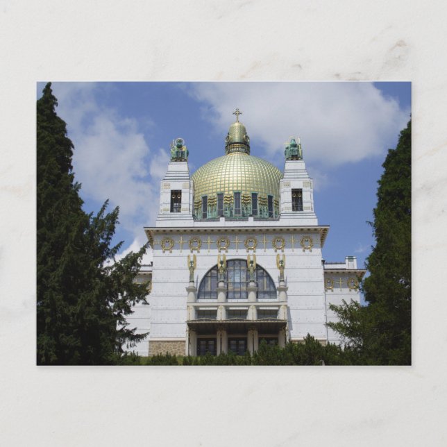 Kirche am Steinhof Postkarte (Vorderseite)