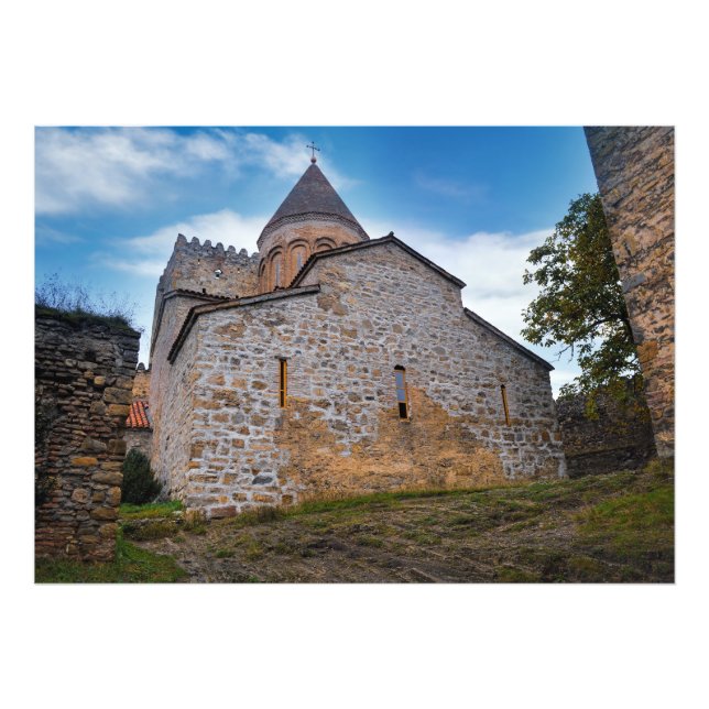 Kirche Ananuri, Georgien Fotodruck (Vorne)