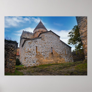 Kirche Ananuri, Georgien Poster