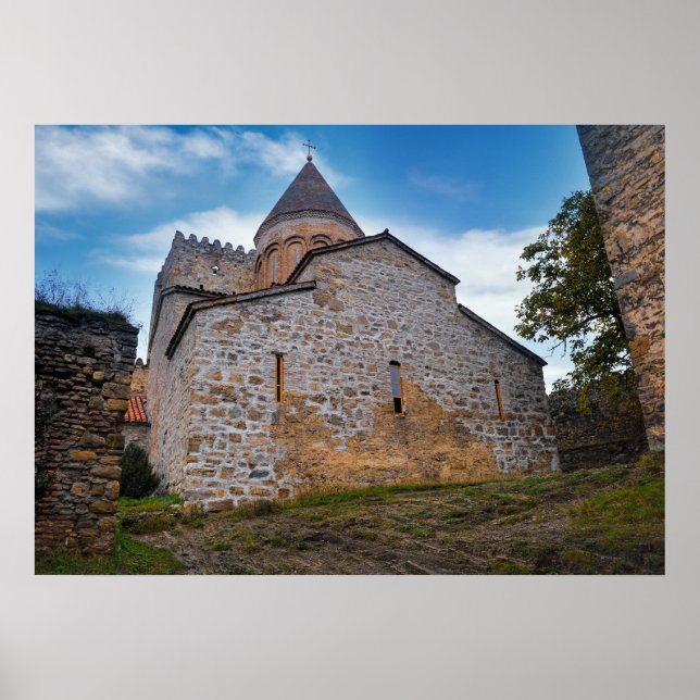 Kirche Ananuri, Georgien Poster (Vorne)