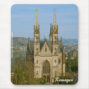 Kirche Apollinaris in Remagen, Deutschland Mousepad