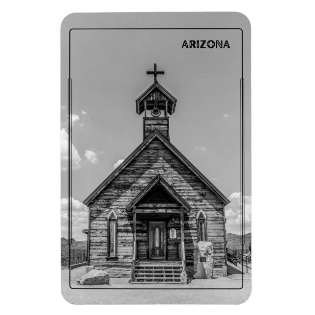 Kirche Arizona Magnet (Vertikal)