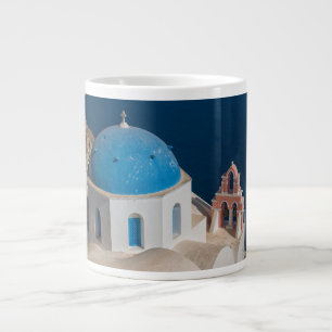 Kirche auf der Insel Santorini, Griechenland Jumbo-Tasse