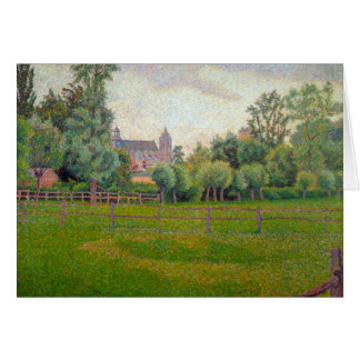 Kirche bei Gisors durch Camille Pissarro